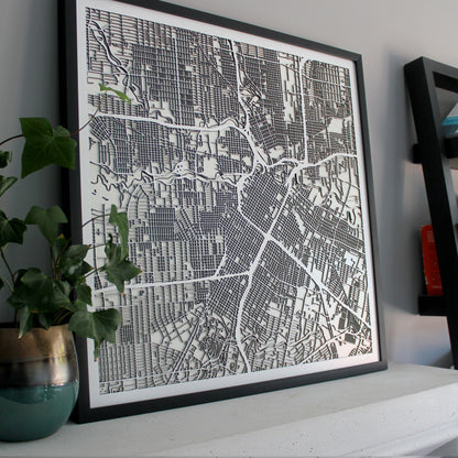 Houston Street Carving Map (Sold Out) (1448766210099)