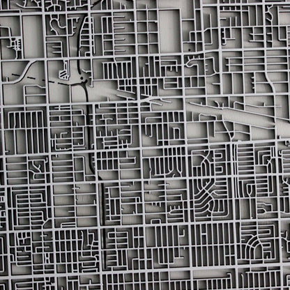 San Fernando Valley Street Carving Map (Sold Out) (4363399692403)