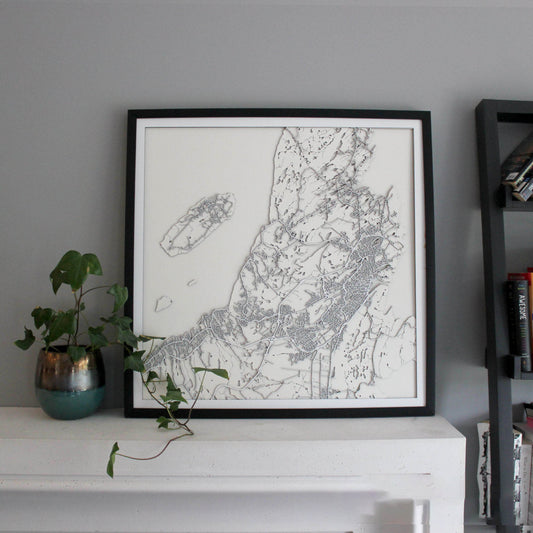 St. John’s Carving Map (Sold Out)